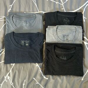 Fresh Clean Tees / Threads men’s Large, lot of 5